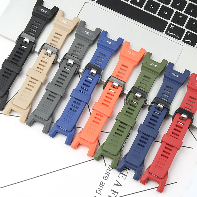 

Black Resin Strap Suitable for Casio Men's G-Shock Move GBD-H2000 Series Replacement Band Watch Accessories