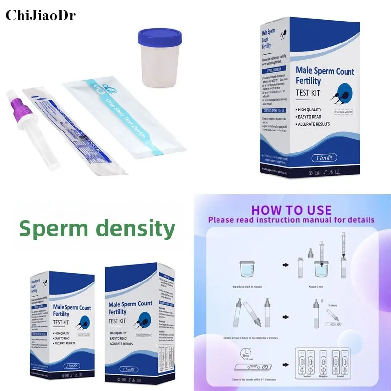 

Набор для тестирования подсчета плодородия мужской спермы, 1 шт., набор для быстрого самостоятельного тестирования спермы, спермы, жизненно важность, концентрация спермы