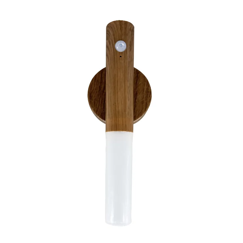 1 قطعة ضوء الليل التعريفي جسم الإنسان الذكي ، LED القابلة لإعادة الشحن الممر خزانة الجدار الخفيفة ، المرحاض المنزلي الجدار التعريفي