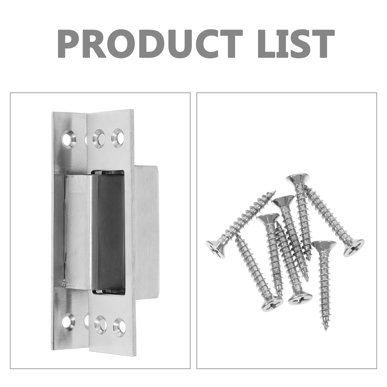 

Hidden Stainless Steel Cabinet Door Hinge Strong Load Bearing Replacement Barn Door Hinge Hook and Band Gate Hinges