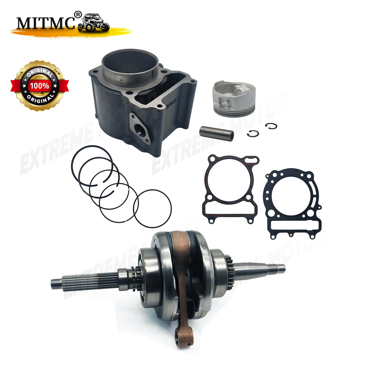 MITMC Engine Crankshaft Cylinder Kit For LINHAI 400CC LH 400 ATV UTV CUV QUAD Motorcycle Parts And Accessories 27238 27228