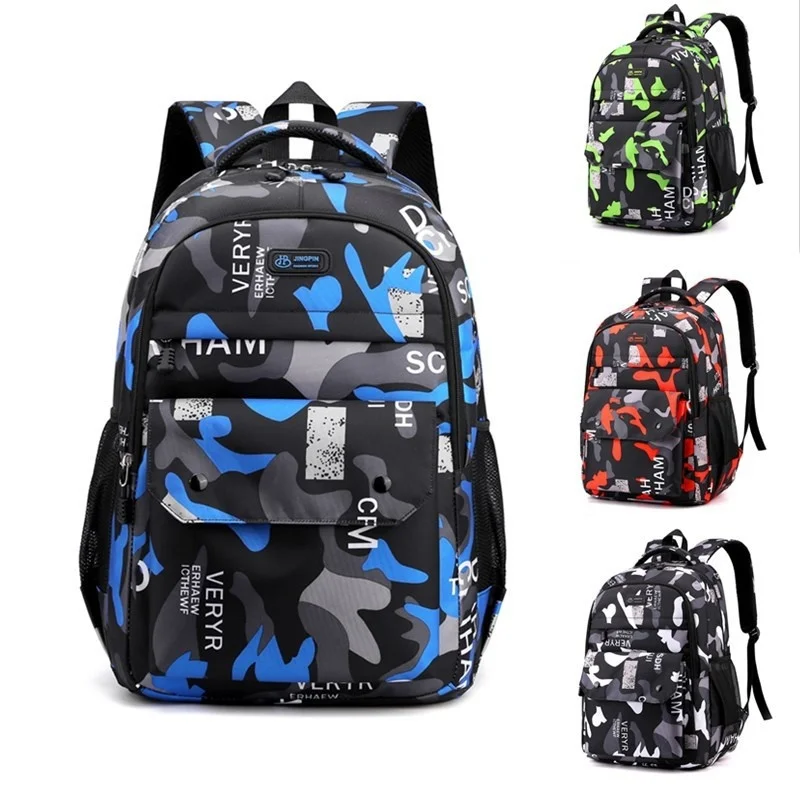 

Large capacity Backpack NEW outdoor travel business leisure backpack Oxford camouflage student schoolbag