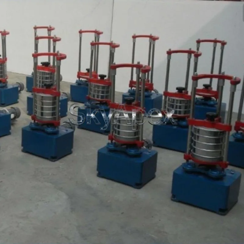 XSZ-200 Standard Vibrating Screen Machine Top Impact Sieve Shaker Lab Automatic Standard Sieve Shaker