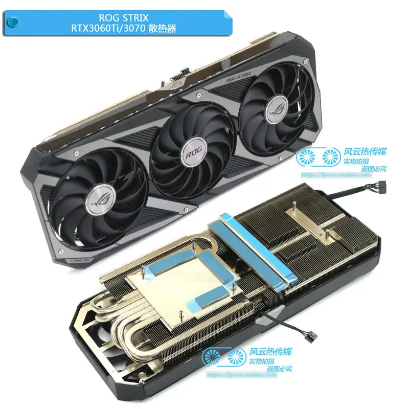 Imagem -04 - The Cooler para Placa de Vídeo Gráfica Asus Rog Strix Rx6700xt Rtx3060ti Rtx3070 Rtx3070ti Rtx3080 Rtx3080ti Rtx3090 Novo