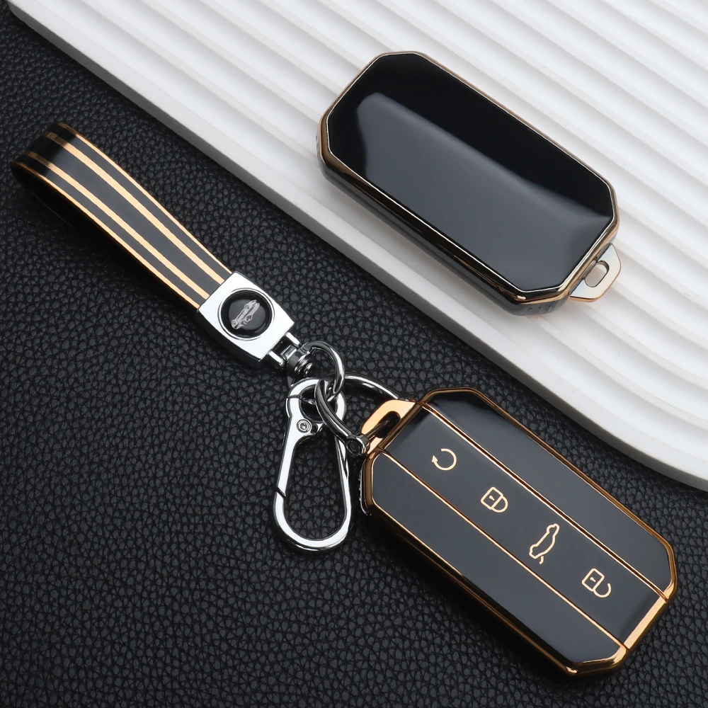 Weiche TPU Autoschlüssel-Schutzhülle für Chery Jaecoo J5 J6 5 2025 2026 Schlüsseltasche Schlüsselanhänger Schlüssellose Innenausstattung – Detail 12