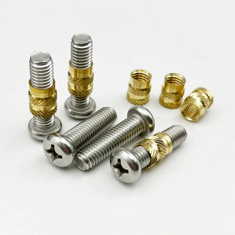 M2 M3 M4 Messing Einsatz Mutter Bolzen Schraube Implantation Maschine Hot Melt Rändelgewinde Wärme Lötkolben Spitze 3D Drucker Zubehör – Detail 5