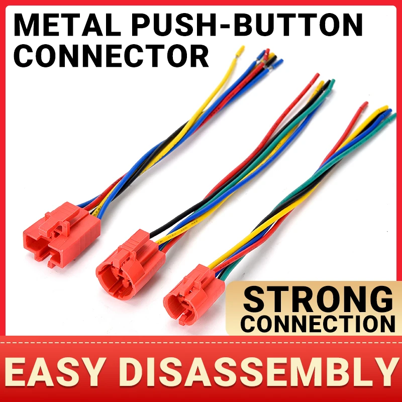 케이블 전기 커넥터가 있는 방수 와이어 커넥터 플러그, 암수 소켓, 16mm, 19mm, 22mm, 0.5mm