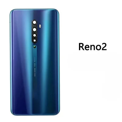 Back Battery Cover Door Housing Case Rear Glass Repair Parts For Oppo Reno 2 / Reno 2Z