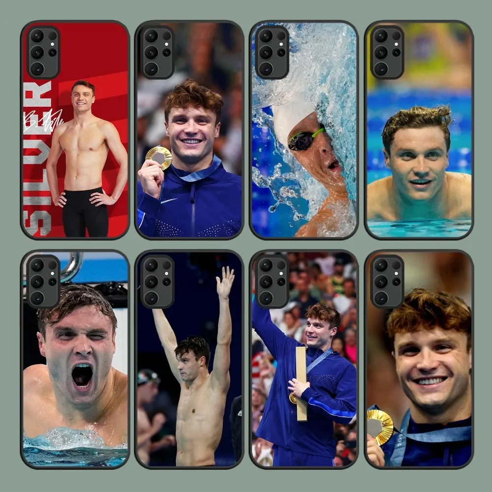 

Swimming Robert F-Finke Phone Case For Samsung Galaxy S24 S22 S23 S30 Note 20 10 Plus Lite FE ULTRA Cover