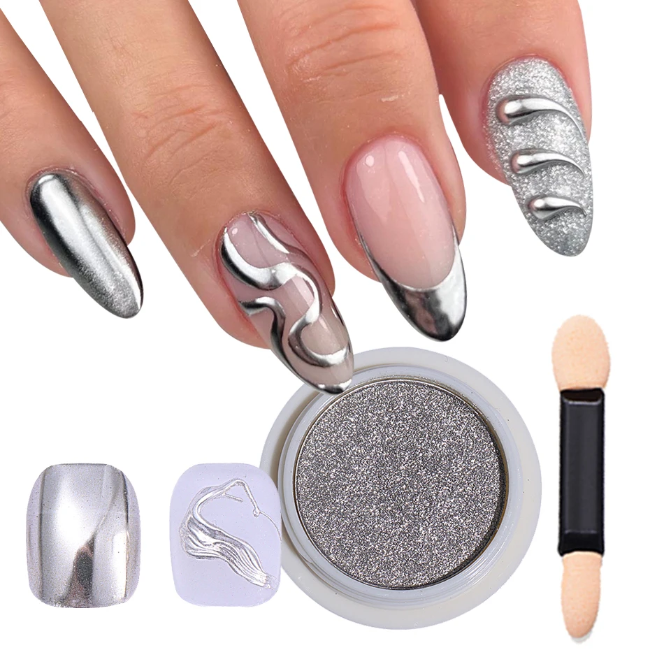 1Box Silvery Chrome…