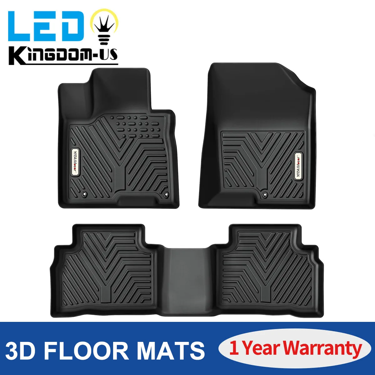 

Всепогодные 3D-коврики для пола повышенной прочности для Hyundai Tucson 2022-2026