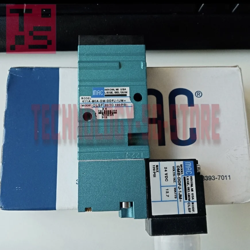 솔레노이드 밸브 411A-A0A-DM-DDAJ-1JM 411A-B0A-DM-DDAJ-1JB 411A-B0A-DM-DDFJ-1JM 박스 내 새 제품