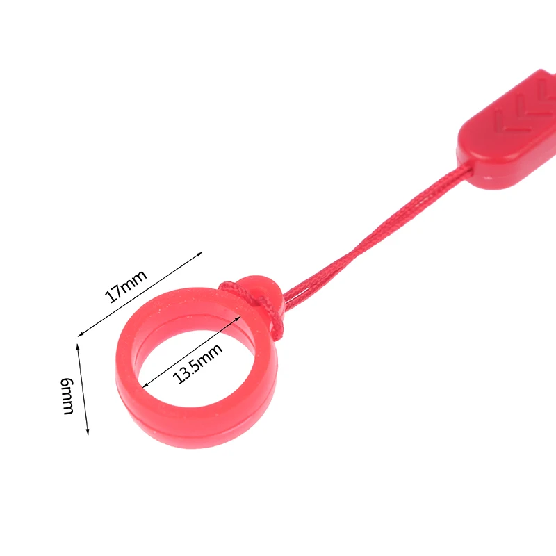 Portable Electronic Cigarette Silicone Ring Lanyard Hanging Anti-drop Rope