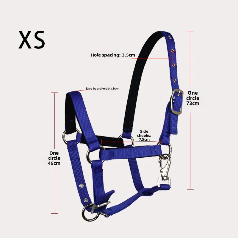 لوازم الفروسية غطاء رسن الحصان منتجات الفروسية رسن الرصاص لرائد الحصان والعناية اليومية