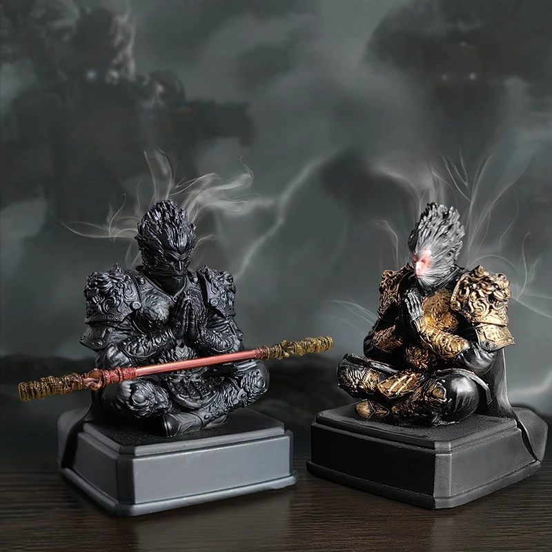 1pc Black Mythology: Wukong, Sun Wukong, Man of Destiny Resin Decorative Figurine Game Merchandise Doll Model