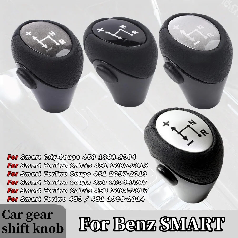 

Автомобильная ручка переключения передач, рычаг переключения передач для Mercedes Benz SMART Fortwo Roadster 450 451 Brabus Fortwo, автоматический из искусственной кожи