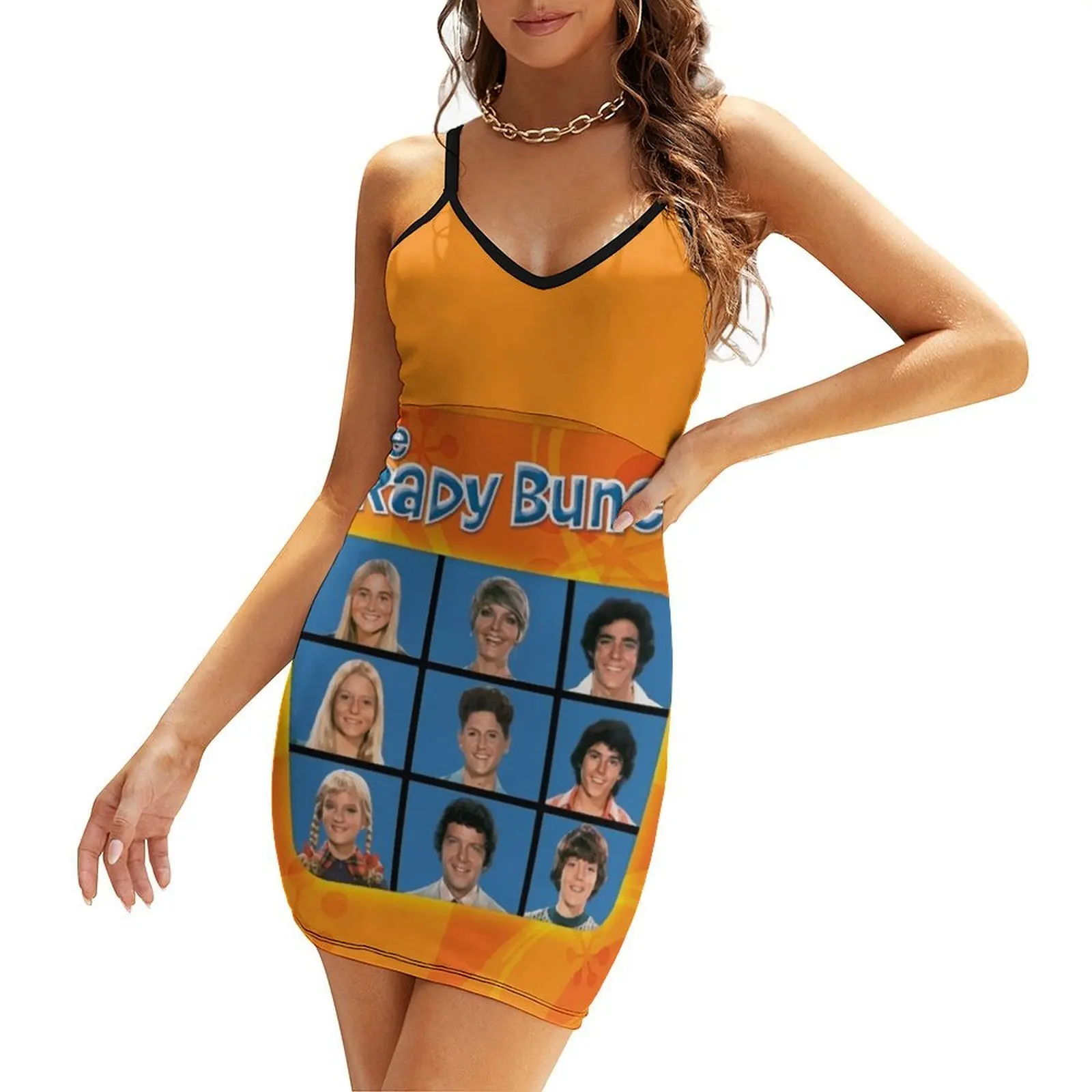 

The Brady Bunch Sling Dress Clothing birthday dress for women luxury 2025 Dress woman