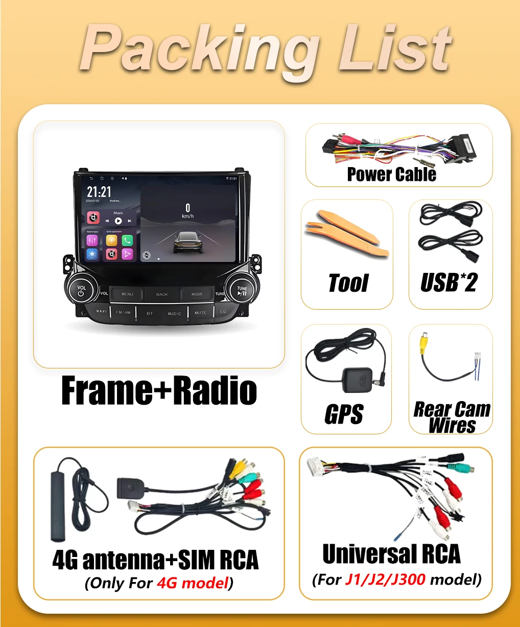 Android 16 Auto Car Radio For Chevrolet Malibu XL 2012 2013 2014 2015 Carplay Multimedia Video Player Stereo 5G BT Touch Screen