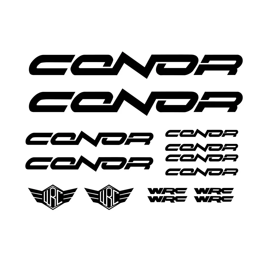 for CONOR generic Vinyl Decals Stickers Mountain Bike Cycling