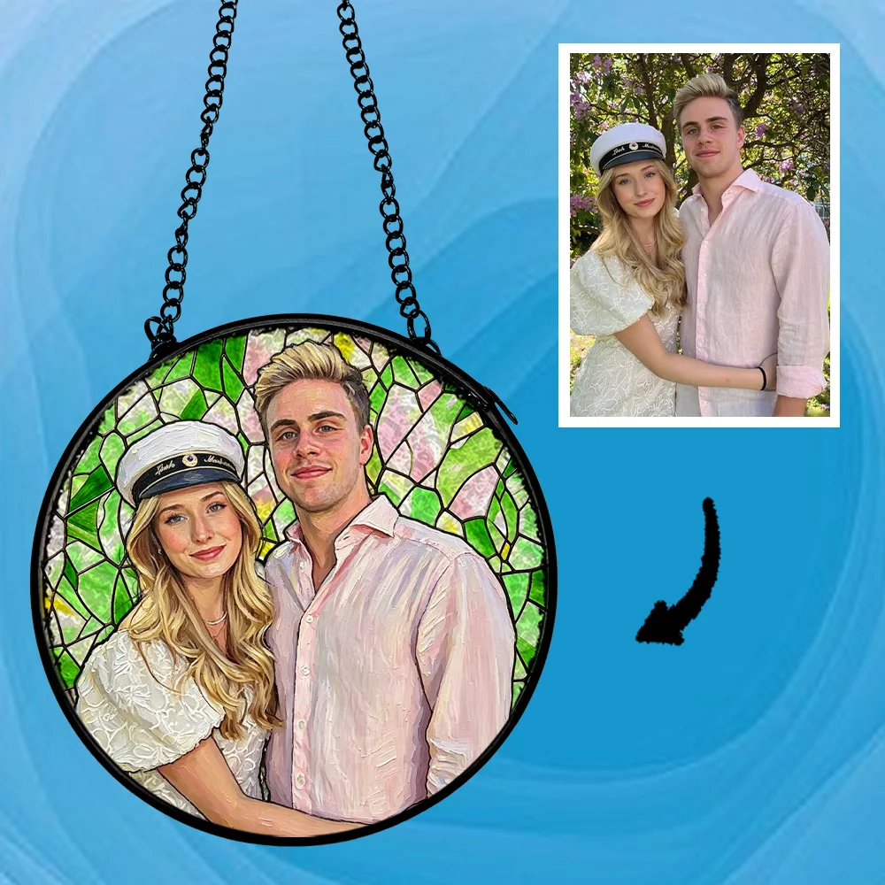 1 pièce, idée cadeau personnalisé avec photo et chaîne, pour un moment de mariage, anniversaire de petite amie/petit ami, famille, couple, bureau.