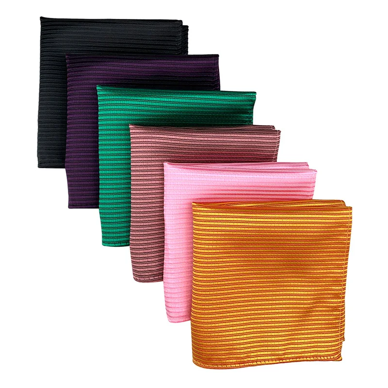 الصلبة منقوشة جيب مربع منديل رجل دعوى وشاح جيب منديل الرجال أوشحة مربعة منديل اكسسوارات الديكور