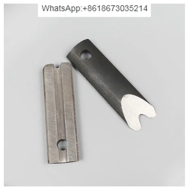 1PC 10Pcs YJ610 manual fillet machine blade head, upper and lower knife kit is sharp and durable