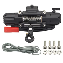 Alloy Automatic Winch Wireless Remote Controller System for Axial TRX4 trx6 SCX10 90046 Redcat TF2 CC01Capra 1/10 RC Car Part
