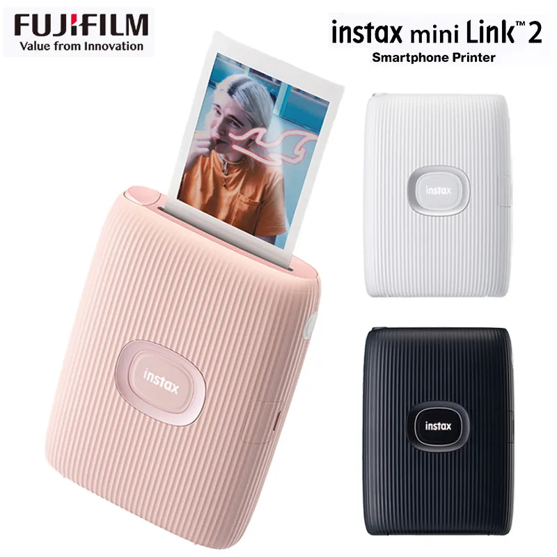 Fujifilm Instax Mini Link 1 Link 2 One Shot Imaging Mobile Phone Portable Mobile Phone Photo Printer Link Bluetooth Connection