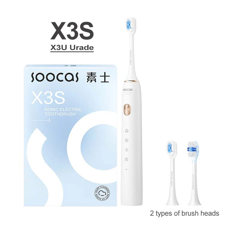Электрическая зубная щетка SOOCAS X3S с ультразвуковой технологией — фото товара
