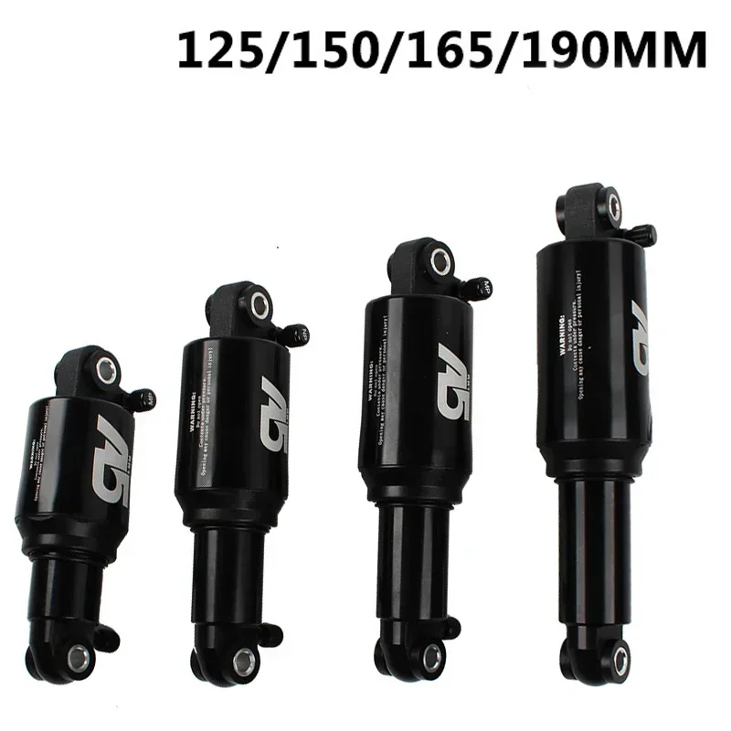 Electric Bicycle Air Absorber Bike Rear Shocks Ultra-light Solo/Dual Air Suspension MTB Mountain Bike Rear Shocks Back