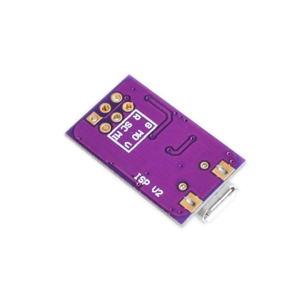 5V Micro USB Tiny AVR ISP ATtiny44 USBTinyISP Programmer Module For Arduino Bootloader ISP Microcontroller ATTiny45 ATTiny85