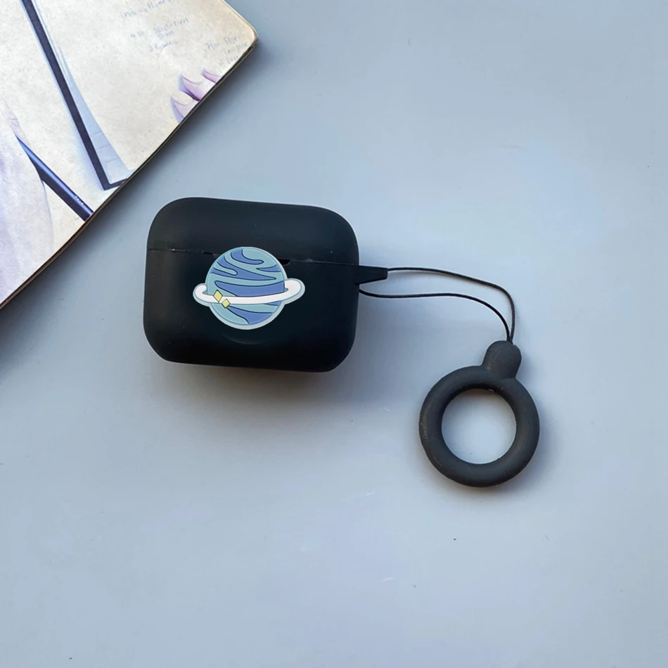 Caso para jbl onda 100 tws caso com corda anti-perdido silicone bluetooth protecti fone de ouvido capa para jbl 100 capa