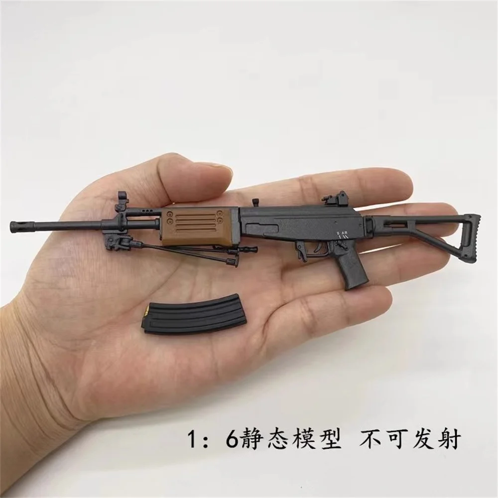 

DML Sale 1/6 Mini Toys Weapons Model Not Real UMP Famas AK-74 PVC Material Accessories For 12" Doll Figure Scene Component