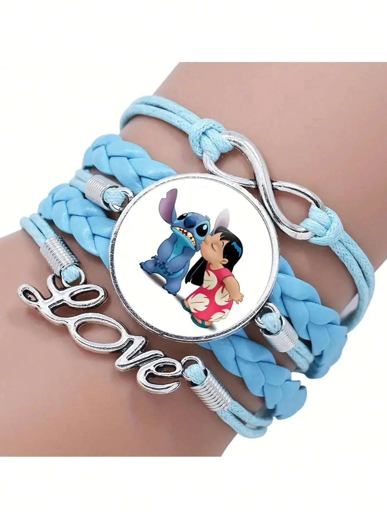 1 ชิ้น จี้สร้อยข้อมือสะสมลิโล่แอนด์สติทช์ - ดีไซน์ตัวละครอนิเมะที่น่าหลงใหล ปรับขนาดได้ และอบอุ่นใจ - ของขวัญเทศกาลที่สมบูรณ์แบบ