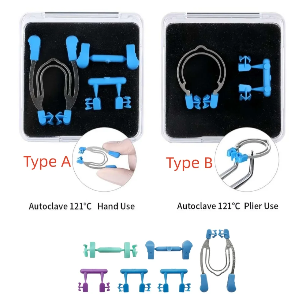 

Dental Matrix Sectional Contoured Matrices Autoclavable Metal Spring Clip Rings Matrices Clamps Dentist Tools Lab Instrument
