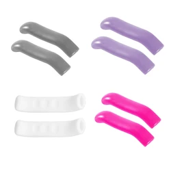 Mountain Bike Grip Cover Non-slip Bicycle Brake Lever Sleeve Silicone Handlebar Protector  Purple