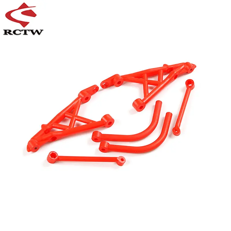 Nylon Chất Lượng Cao Phía Trước Hoặc Sau Sốc Tháp Nẹp Bộ 1/5 RC Xe HPI ROFUN BAHA ROVAN KM BAJA 5B 5T 5SC Xe Tải Nâng Cấp Phần