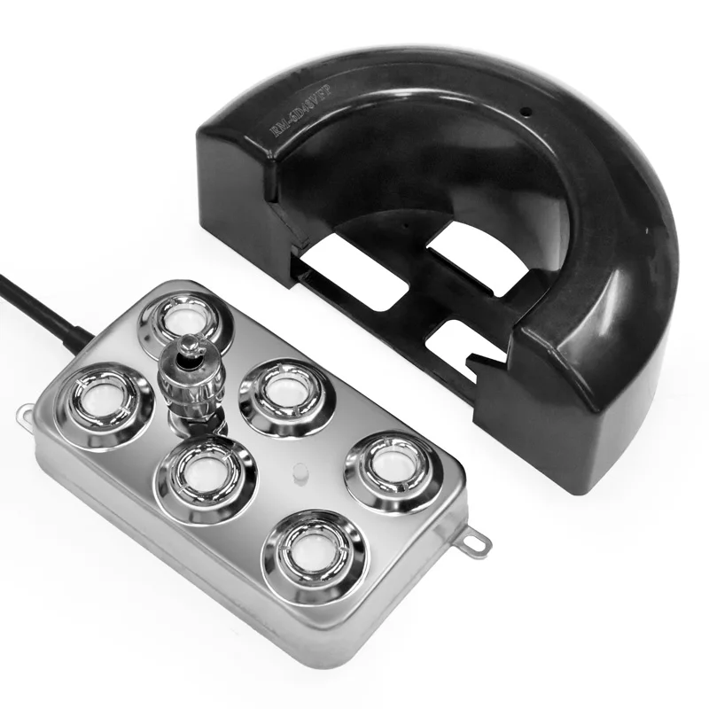 2.4 ميجا هرتز 48 فولت 6 رئيس ضباب صانع مبيد القرص الصناعي بالموجات فوق الصوتية كهرضغطية المرطب لنمو الفطر #5