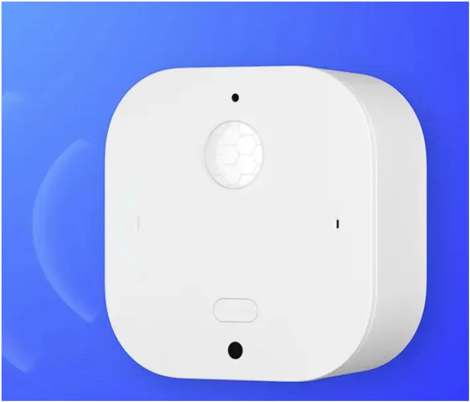 Xiaomi Mijia-Optimist Casa Inteligente Sensor de Temperatura Infravermelho Ambiente, Luz de Umidade, Sensor Aprimorado, 5-in-1 Meter