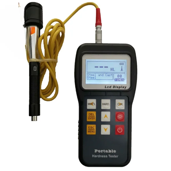 Portable Leeb Hardness Tester HXHT-100 LCD Display HLD 170-960 NDT Hard Testing Instruments D Type Impact Device