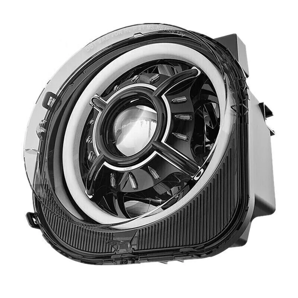 Car Led Headlights For Jeep Renegade 2015-2021 Accessories Modified Led White DRL Halo Front Lights Assembly Plug And Play