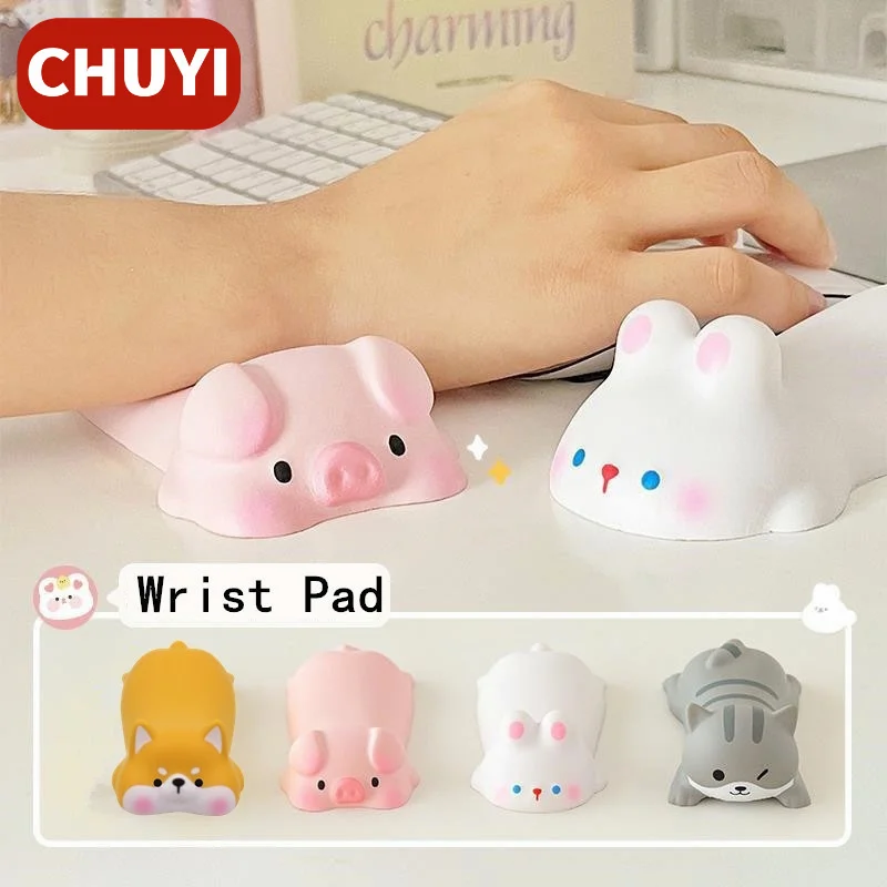 

Decompress Mouse Wrist Pad Cartoon Wrist Support Cute Mouse Pad Office Decompression