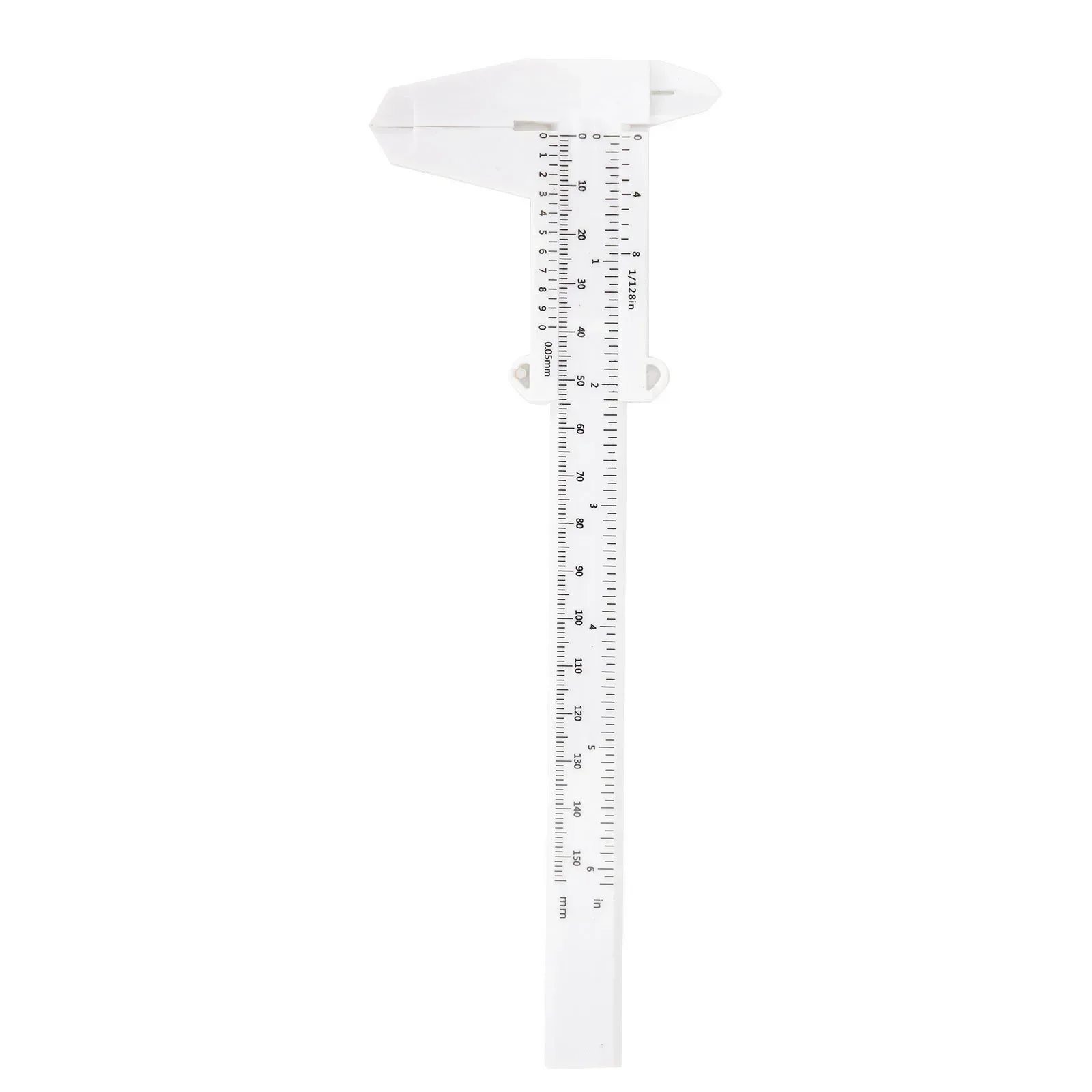 Calipers Vernier Calipers Measuring Tool Scale School Plastic Ruler 0-150mm Depth Exhibition Gift Measure Tool