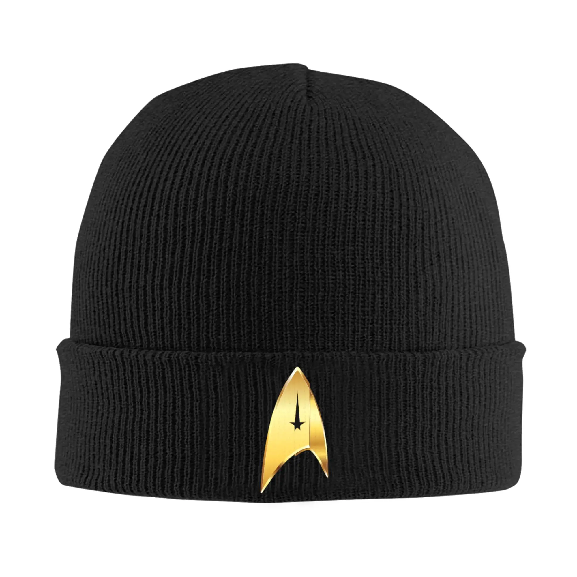 Star Film T-Treked Skullies Beanies Caps Unisex Winter Warm Knitting Hat Adult Science Fiction TV Series Bonnet Hats Ski Cap