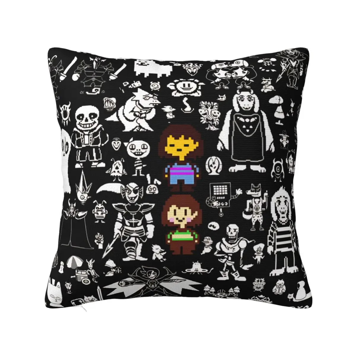 Undertale Pillowcase Soft Polyester Cushion Cover Decor Throw Pillow Case Cover Seat Wholesale 40X40cm