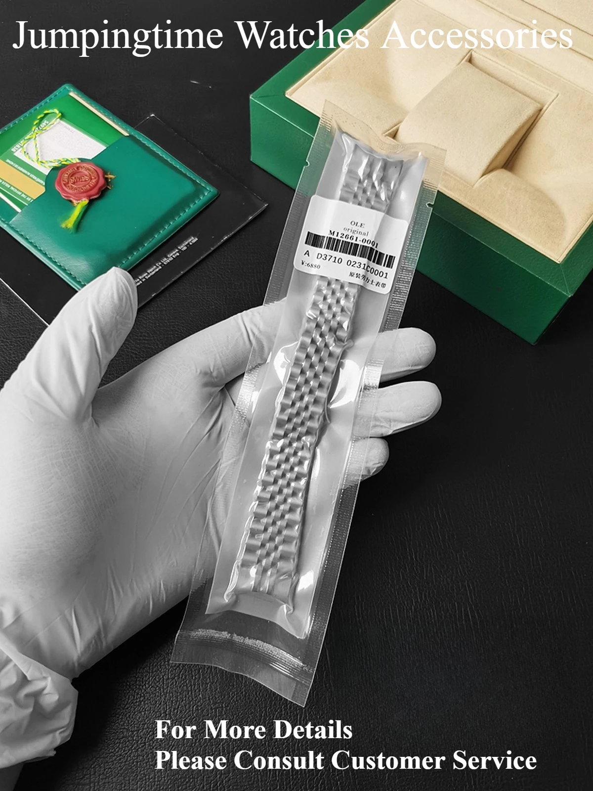 롤렉스 Datejust 36mm 스트랩에 적합한 20mm 스틸 스트랩 126234 고품질 남성용 스테인레스 스틸 스트랩