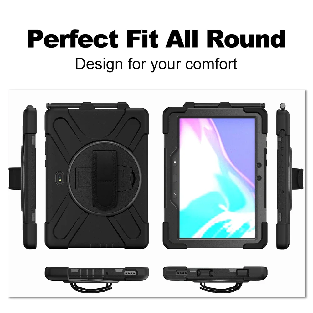 Tablet Case for Samsung Galaxy Tab Active5 Pro SM-X350 X356B Active4 Pro T630 T636B 10.1