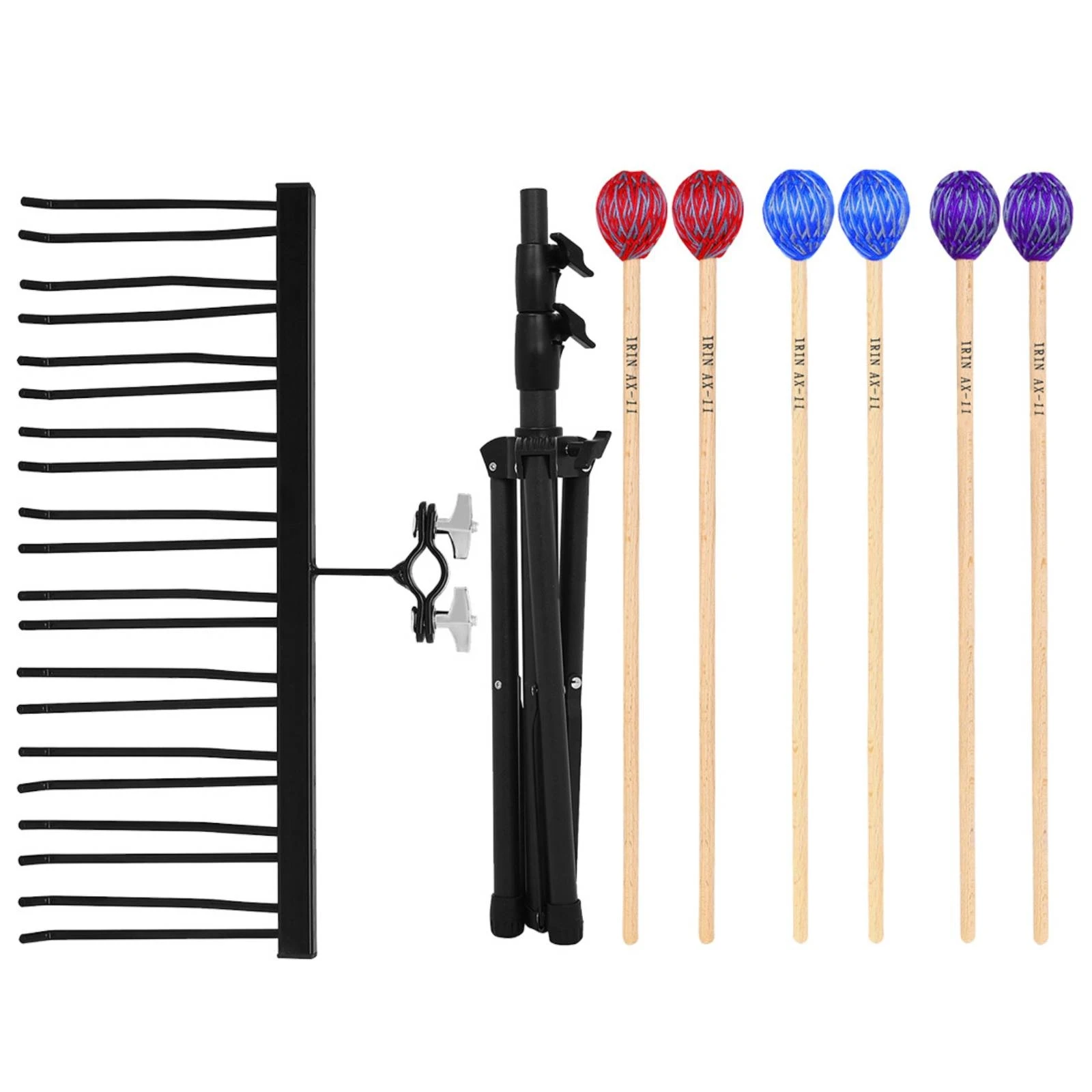 support-de-baguettes-de-batterie-avec-base-trepied-noir-avec-pince-accessoire-musical-portable-et-compact-pour-batteurs-scene