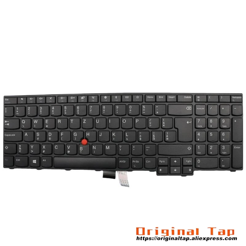 SK Slovakian Keyboard for Lenovo Thinkpad E570 E570c E575 01AX144 01AX184 01AX224