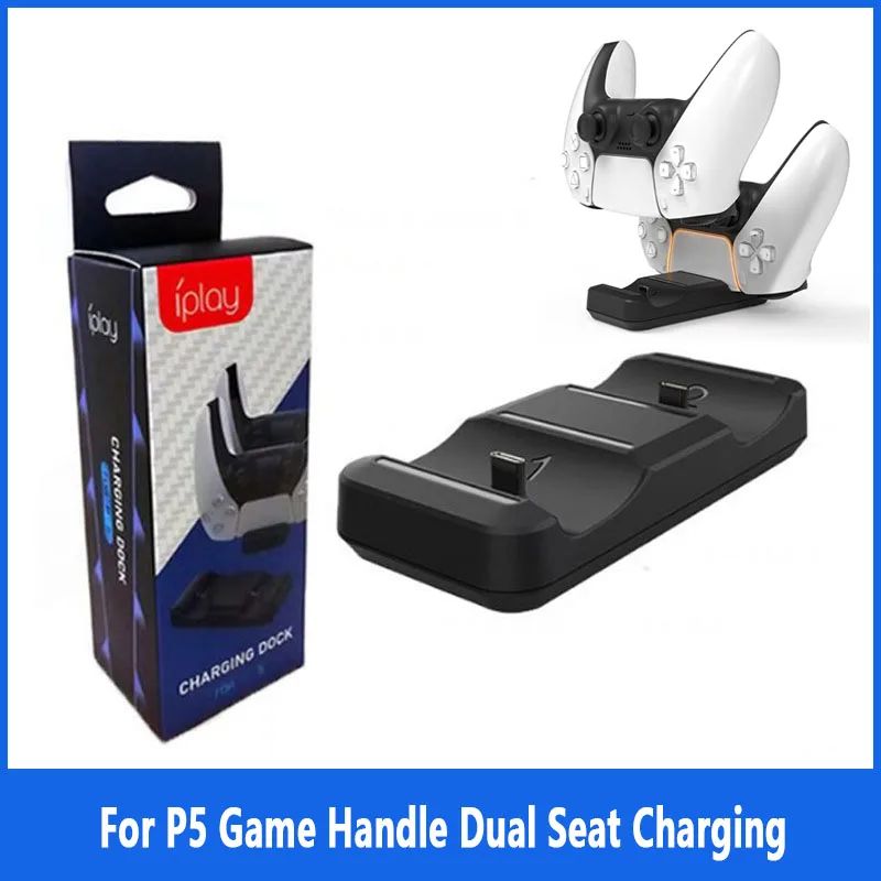 Charger For Ps5 Wireless Controller For P5 Game Handle Dual Seat Charging For PS5 Dual Handle Charging Dock